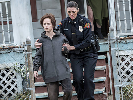 A Screen shot of the film Cleveland Abduction. 